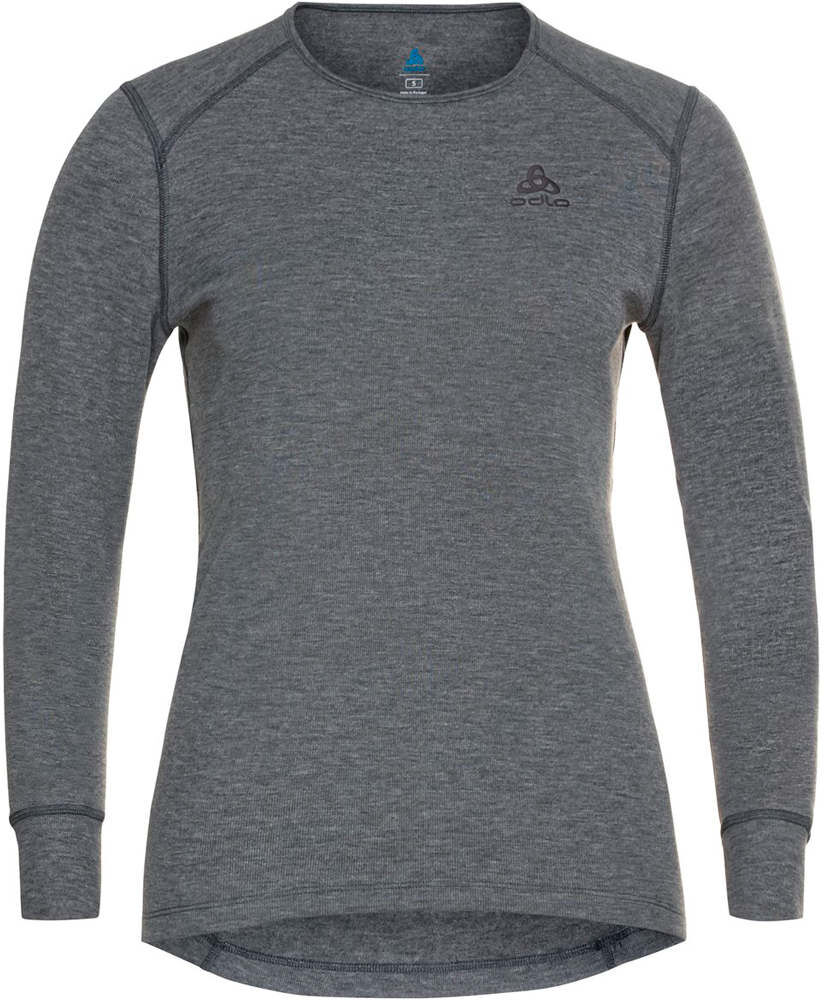 Odlo active warm camiseta térmica manga larga mujer Gris (XXL)