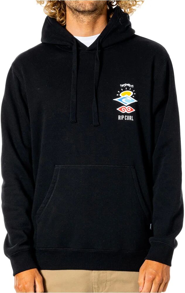 Rip Curl search icon sudadera hombre Negro (L)