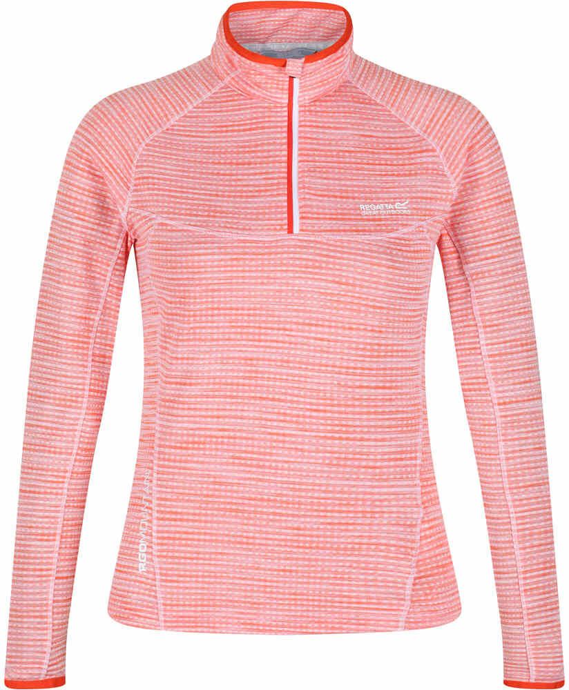 Regatta yonder camiseta montaña manga larga mujer Naranja (16)