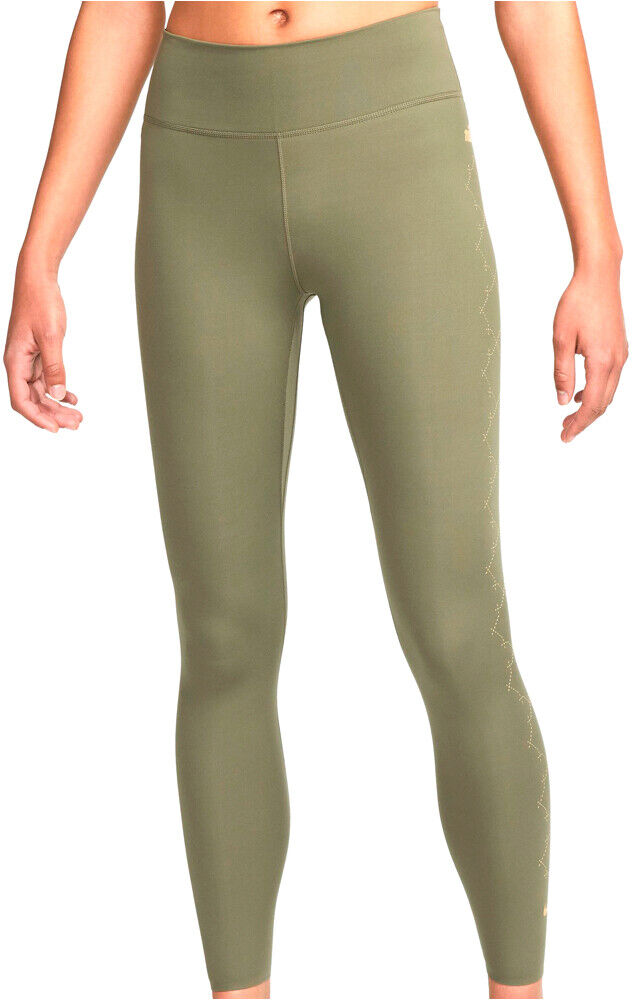 Nike dri-fit one luxe pantalones y mallas largas fitness mujer Verde (L)