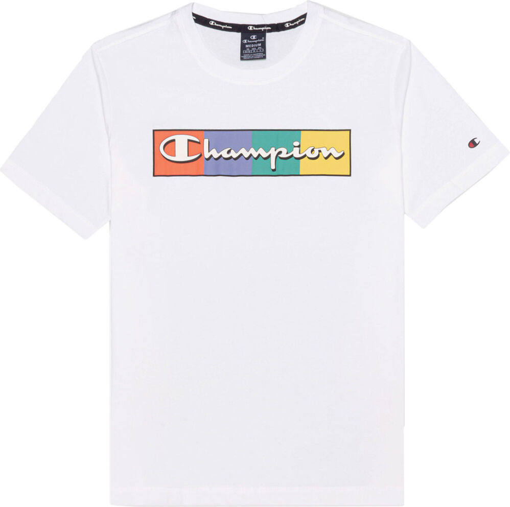 Champion crewneck t-shirt camiseta manga corta hombre Blanco (L)