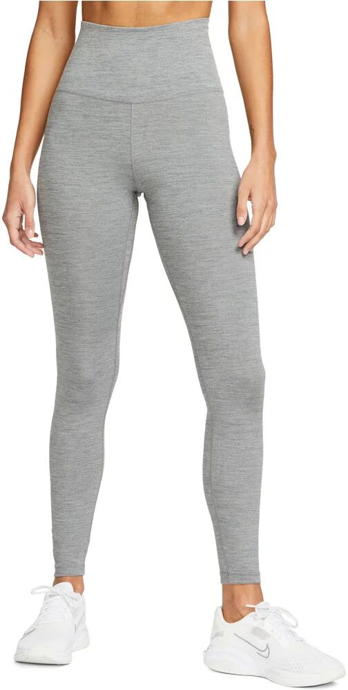 Nike one df hr tght pantalones y mallas largas fitness mujer Gris (L)