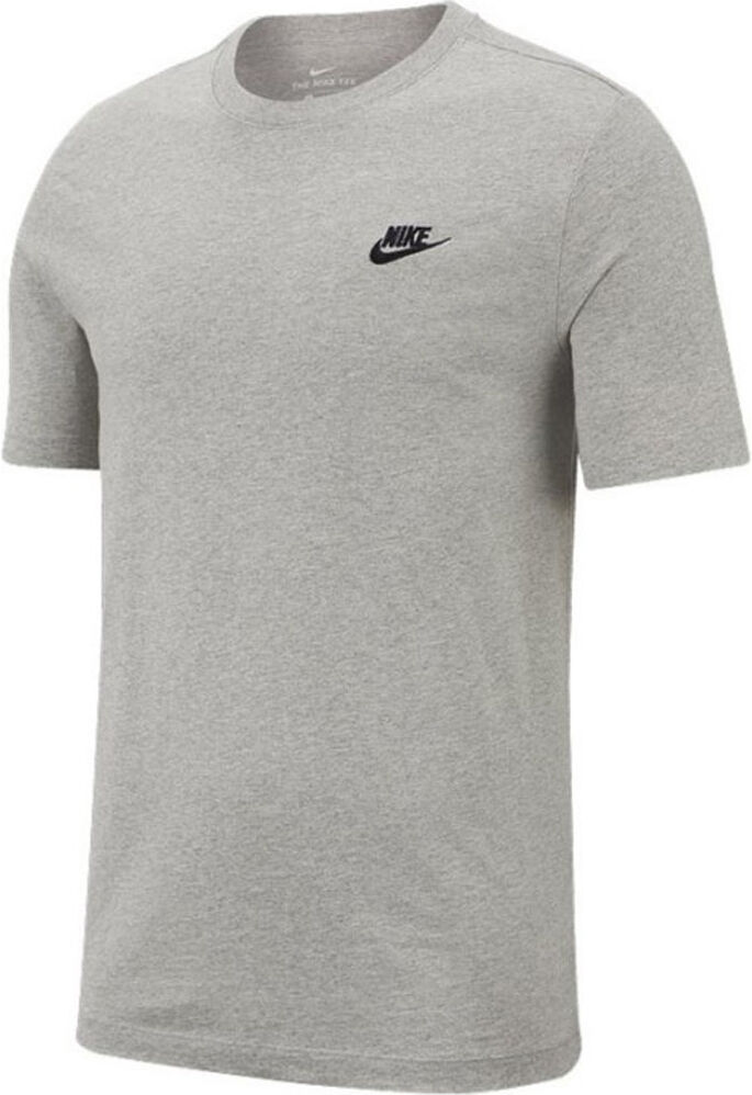 Nike nsw club tee camiseta manga corta hombre Gris (XL)