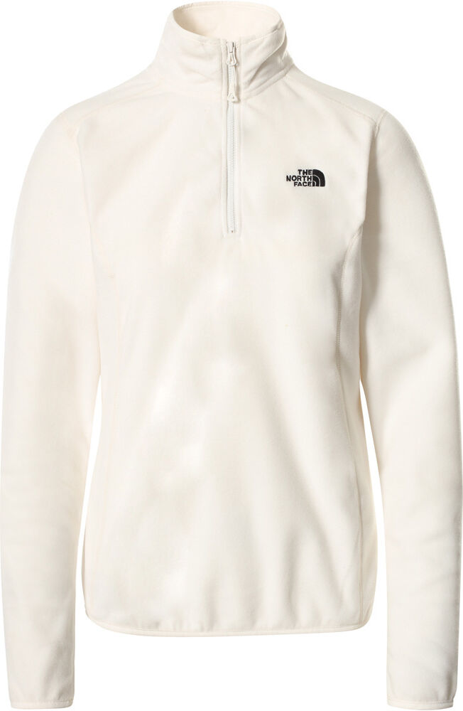 The North Face 100 glacier 1/4 zip forro polar mujer Blanco (XL)