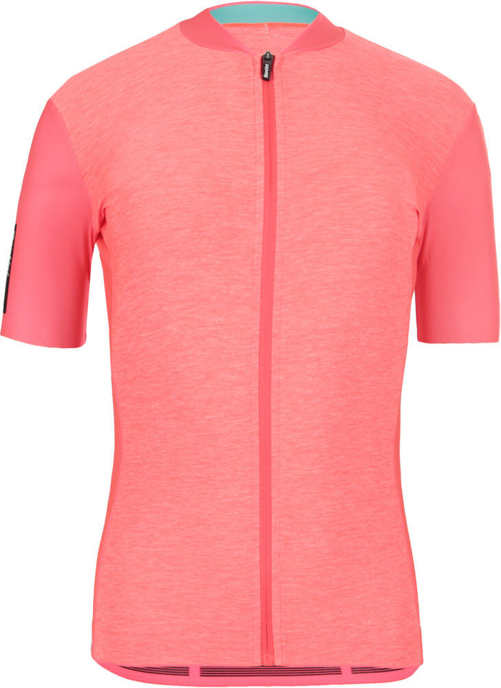 Santini colore puro maillot manga corta mujer  (XS)