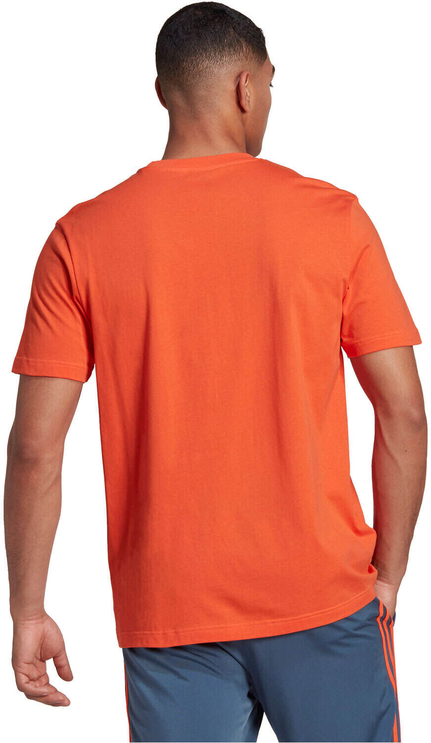 Adidas essentials brandlove camiseta manga corta hombre Naranja (M)