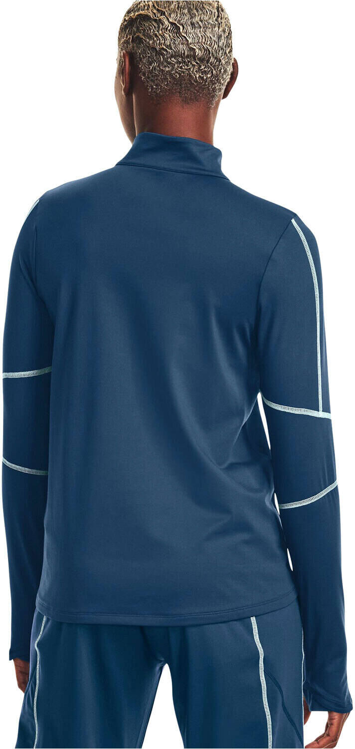 Under Armour ua train cw 1/2 zip camisetas fitness mujer Azul (S)