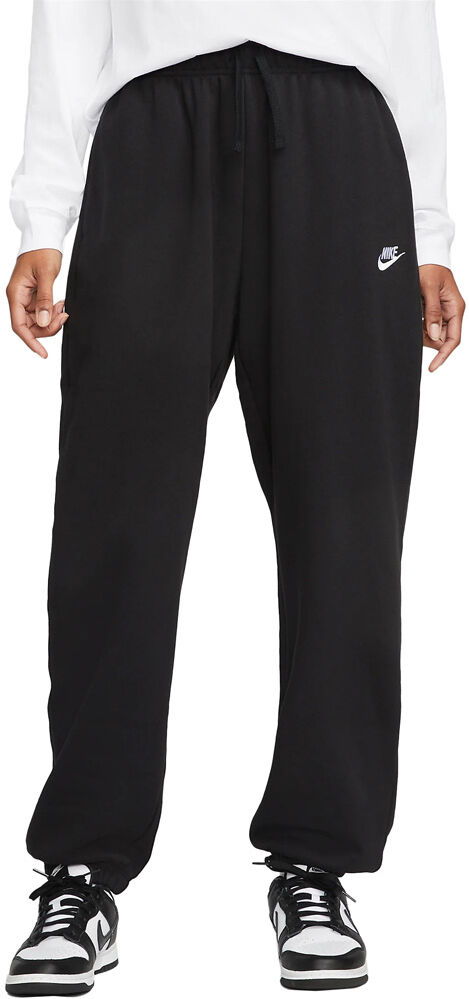 Nike nsw club flc mr pant os pantalón mujer Negro (XL)