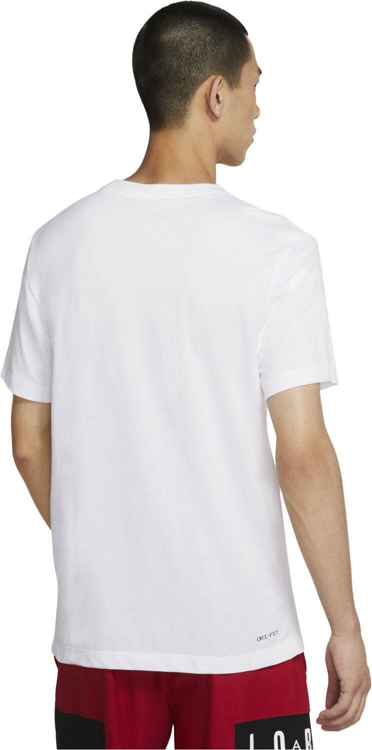 Nike jordan jumpman 4 camiseta manga corta hombre Blanco (L)