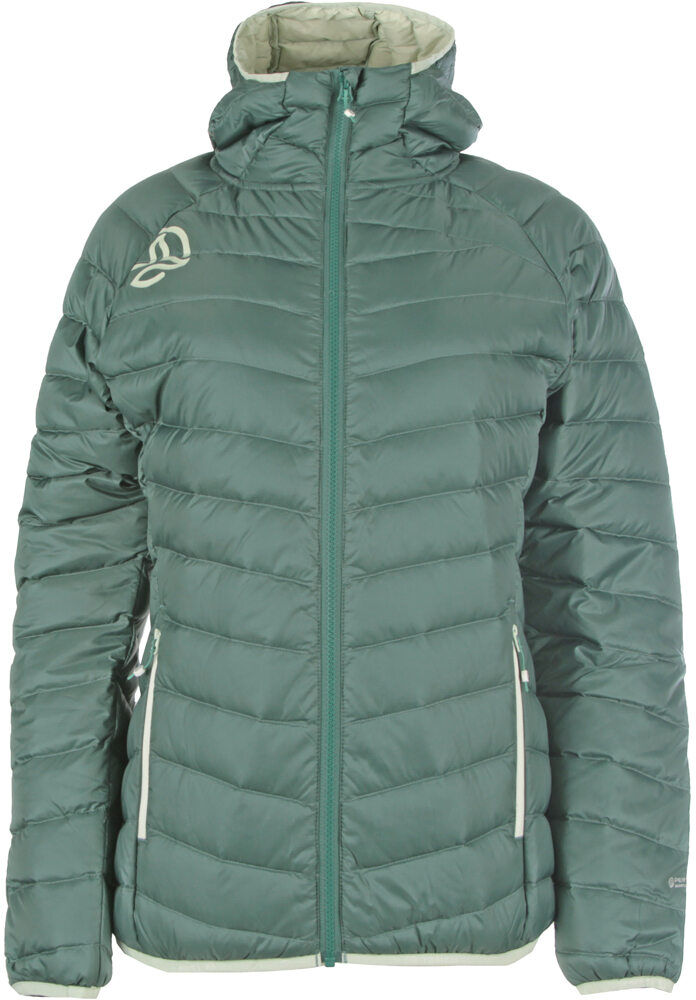 Ternua down fww chaqueta outdoor mujer Verde (XS)