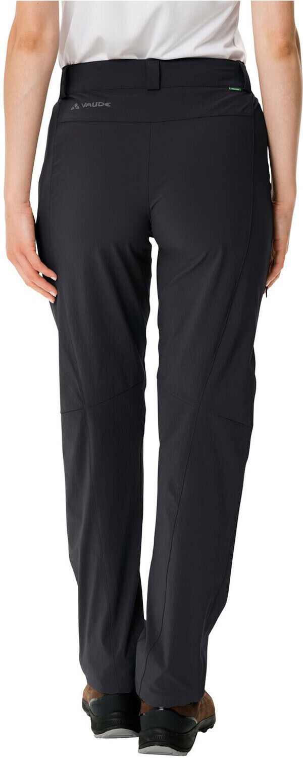 Vaude farley stretch iii pantalón montaña mujer Negro (44)