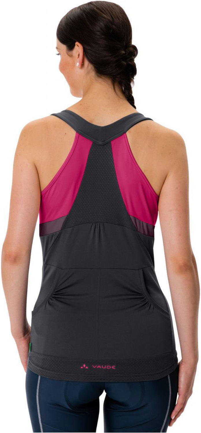 Vaude advanced top maillot manga corta mujer Negro (38)