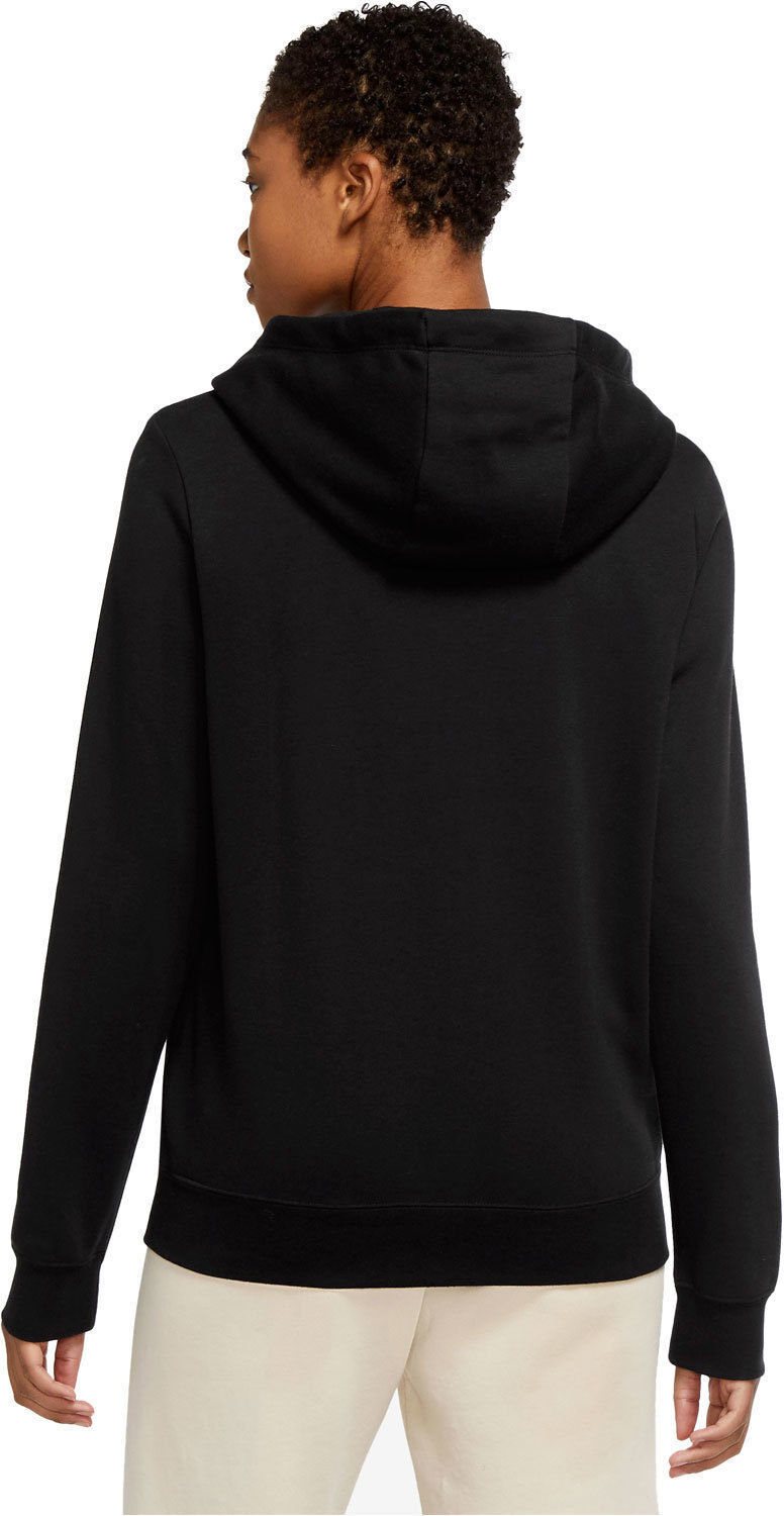 Nike nsw club flc fnl hoodie std sudadera mujer Negro (L)