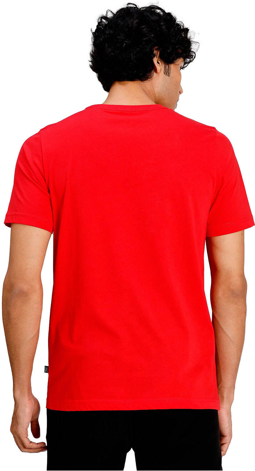 Puma essentials small logo camiseta manga corta hombre Rojo (S)