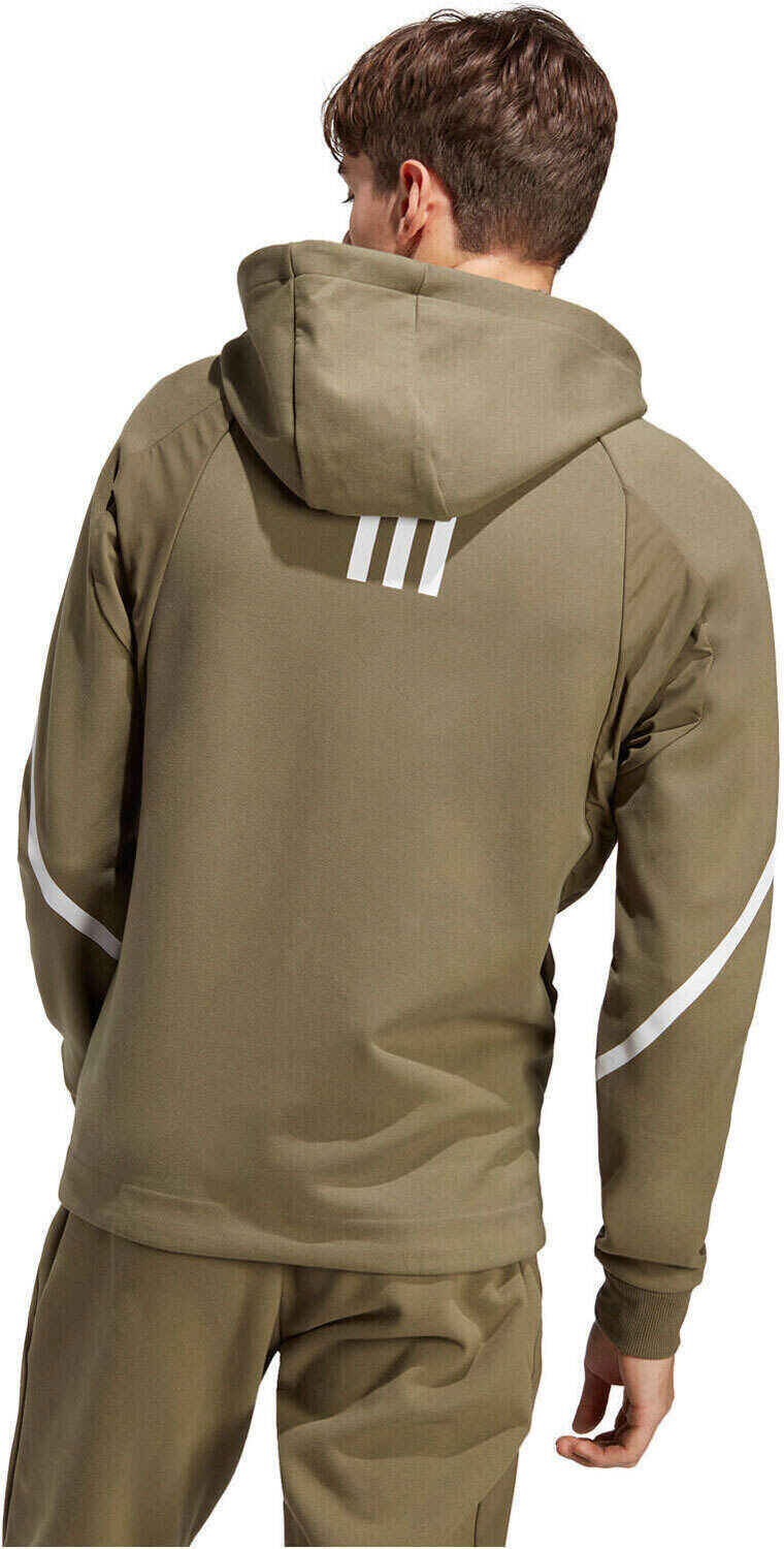 Adidas designed 4 gameday premium sudadera hombre Verde (M)