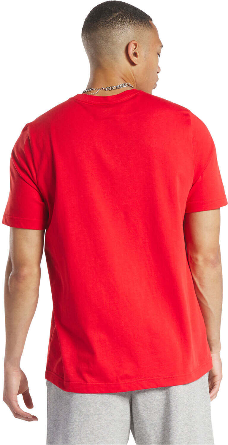 Reebok graphic series camiseta manga corta hombre Rojo (M)