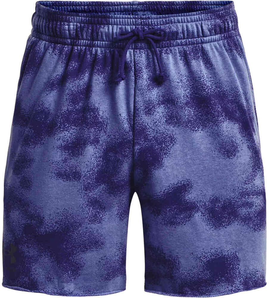 Under Armour rival terry 6in bermudas hombre Azul (XL)