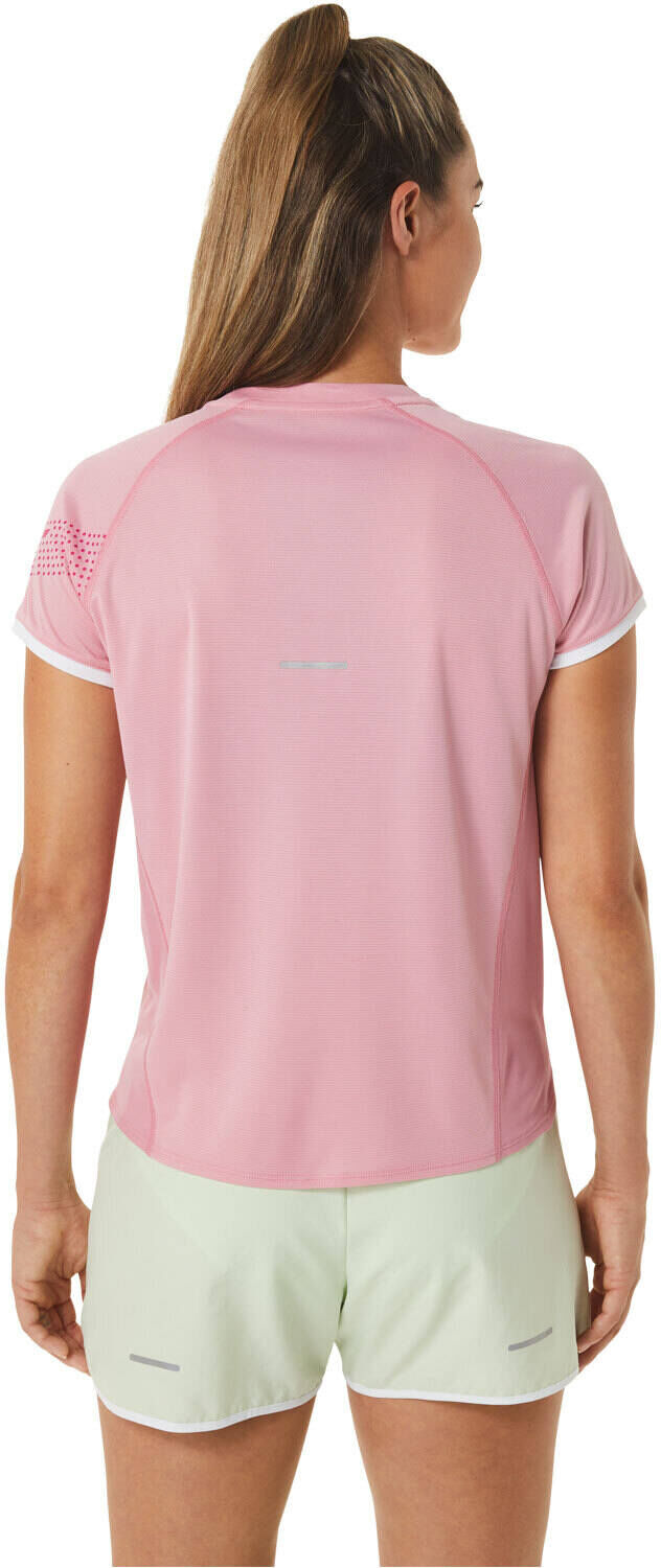 Asics icon camiseta entrenamiento manga corta mujer Rosa (XS)