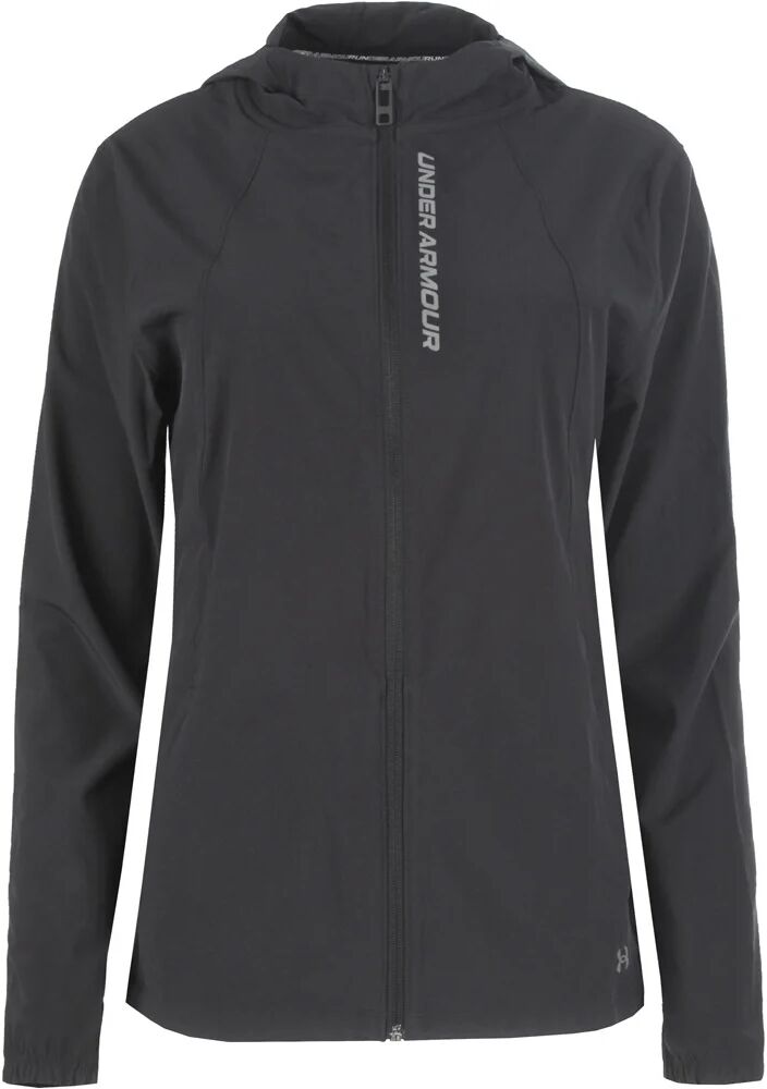 Under Armour outrun the storm CHAQUETA RUNNING MUJER Negro