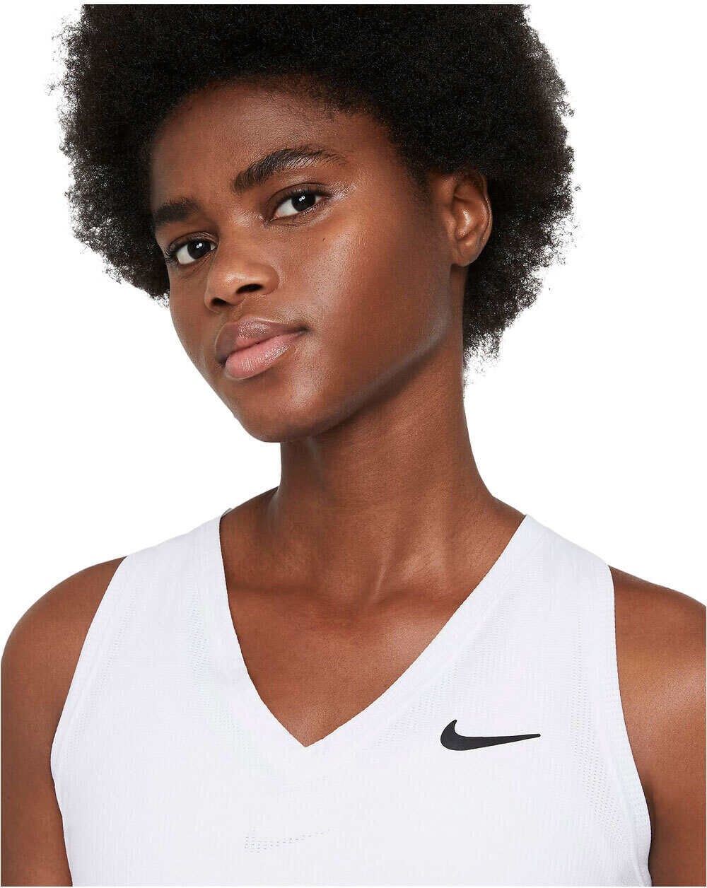 Nike court dri-fit victory camiseta tirantes mujer Blanco (M)