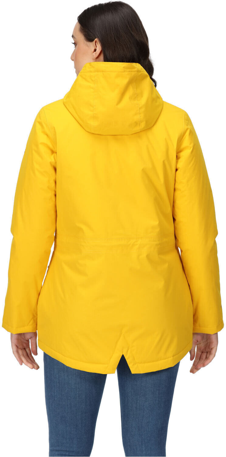 Regatta brigida chaqueta impermeable insulada mujer Naranja (8)