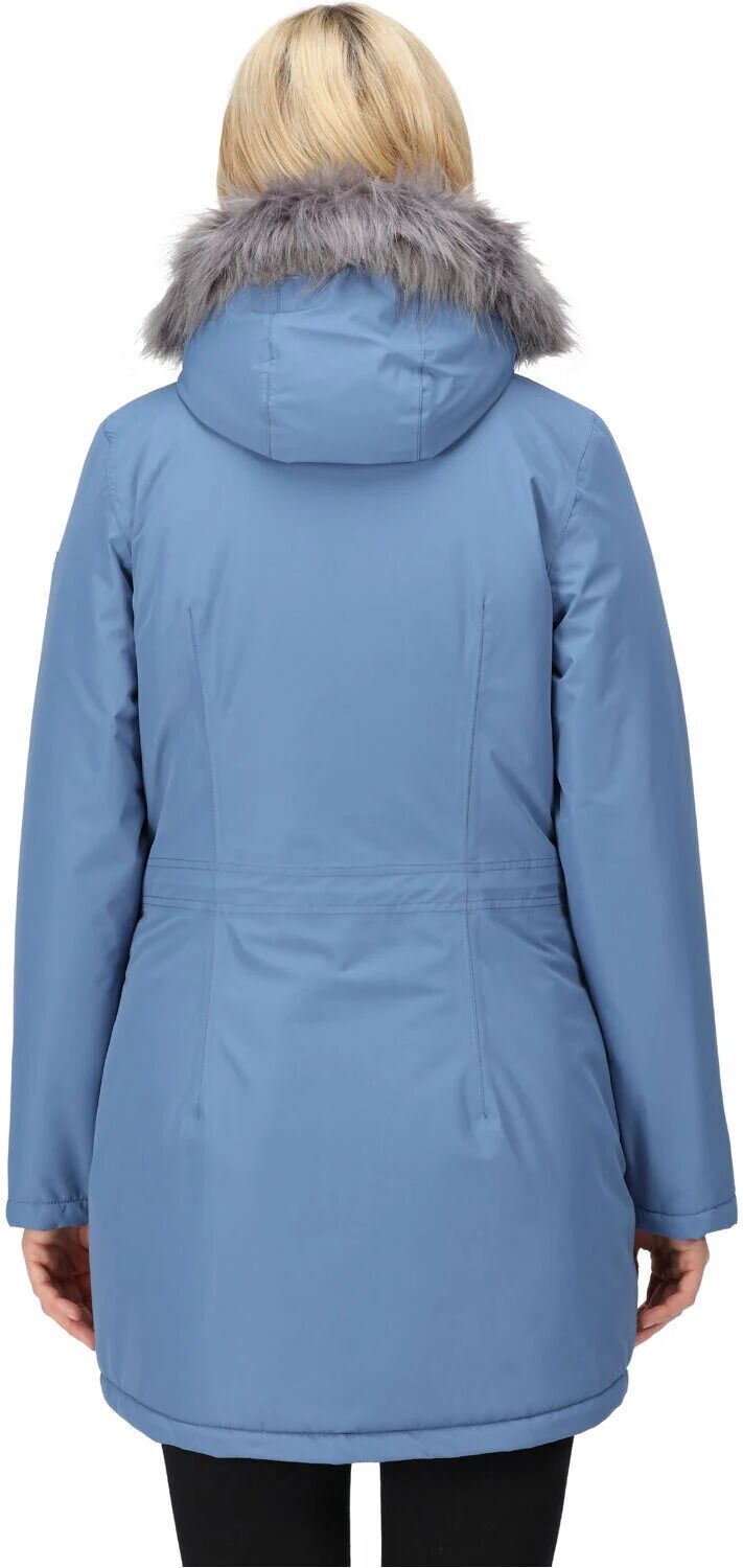 Regatta voltera parka chaqueta impermeable insulada mujer Azul (16)