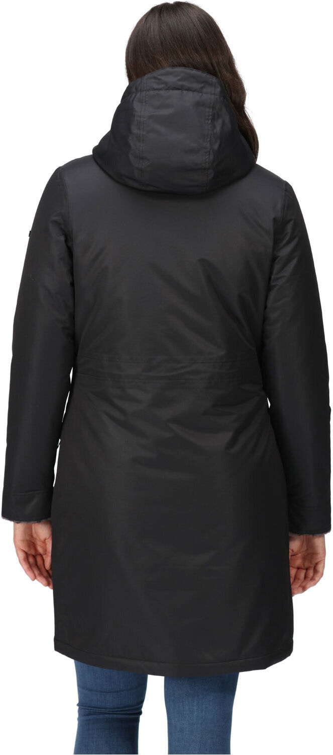 Regatta romine chaqueta impermeable insulada mujer Negro (16)