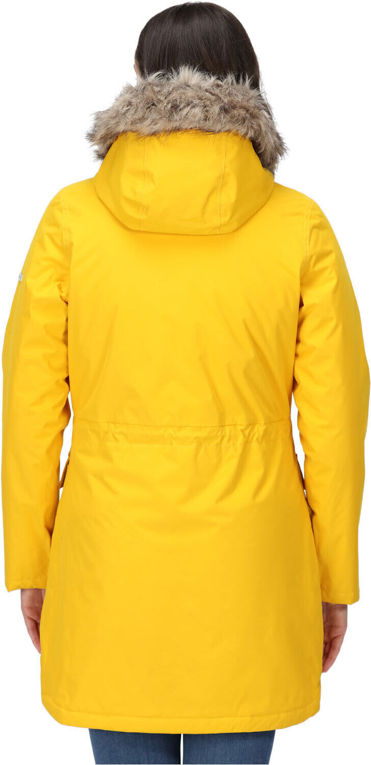 Regatta sabinka chaqueta impermeable insulada mujer Naranja (24)