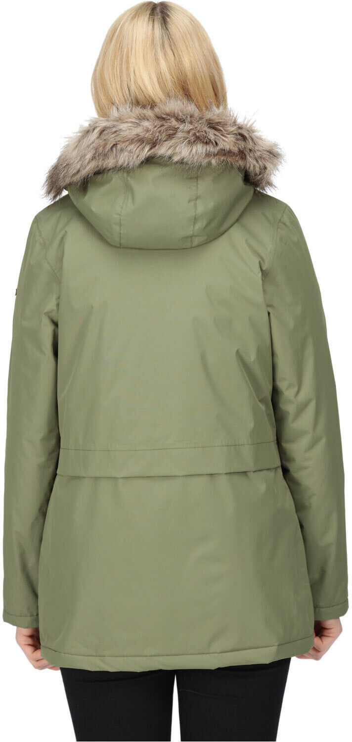 Regatta myla ii chaqueta impermeable insulada mujer Verde (16)