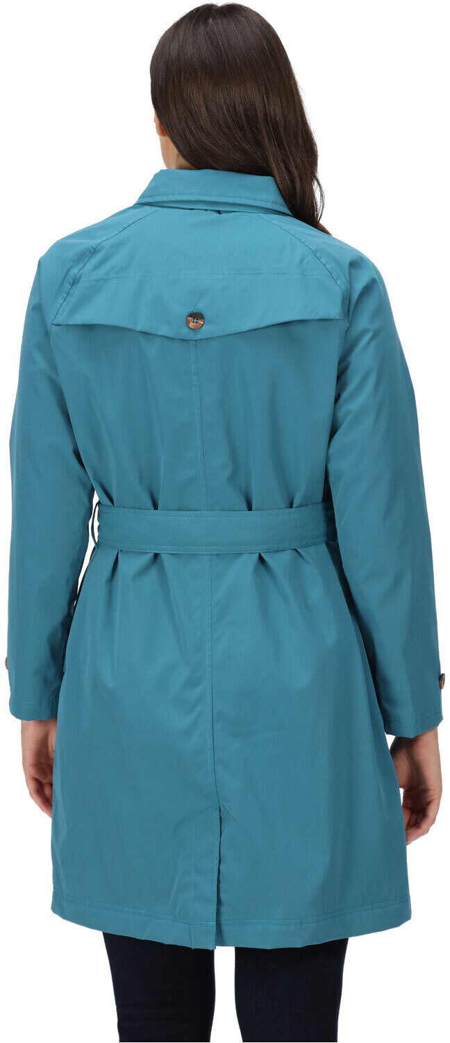 Regatta madalyn chaqueta impermeable insulada mujer Verde (10)