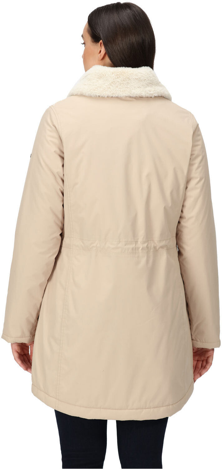 Regatta renata chaqueta impermeable insulada mujer Beige (14)