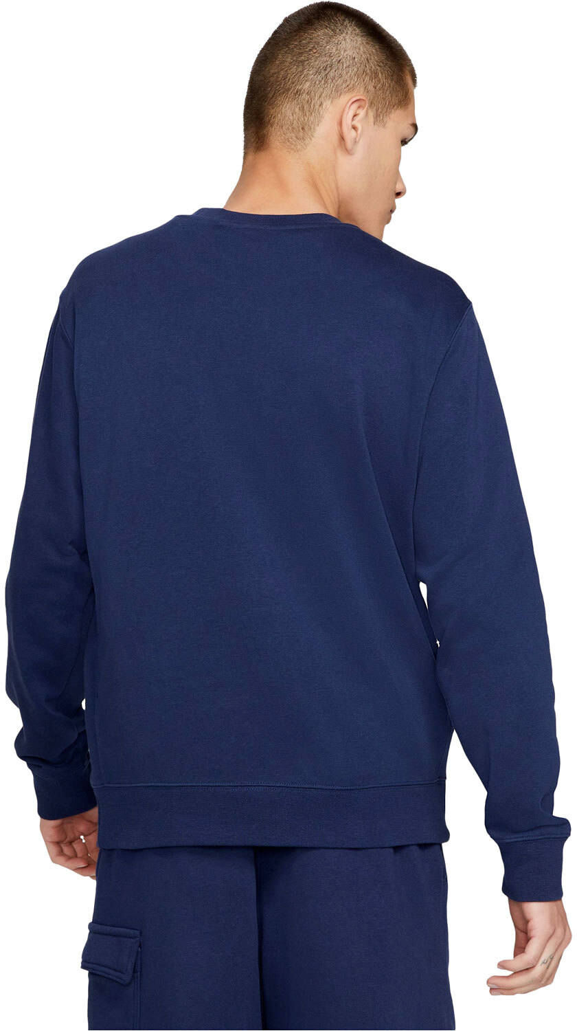 Nike club sudadera hombre Marino (L)