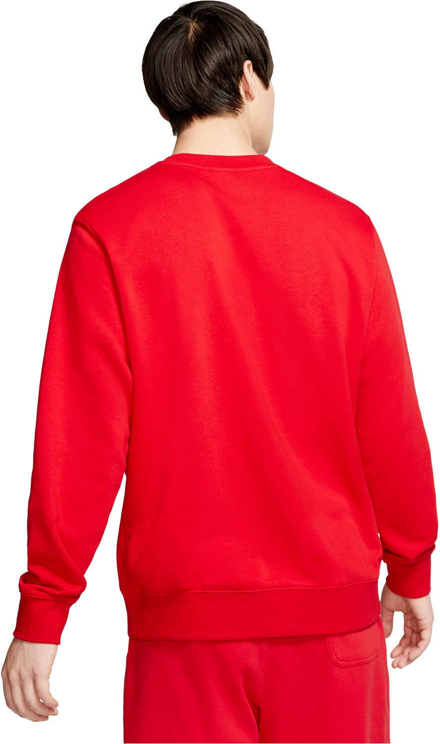 Nike sportswear club sudadera hombre Rojo (XL)