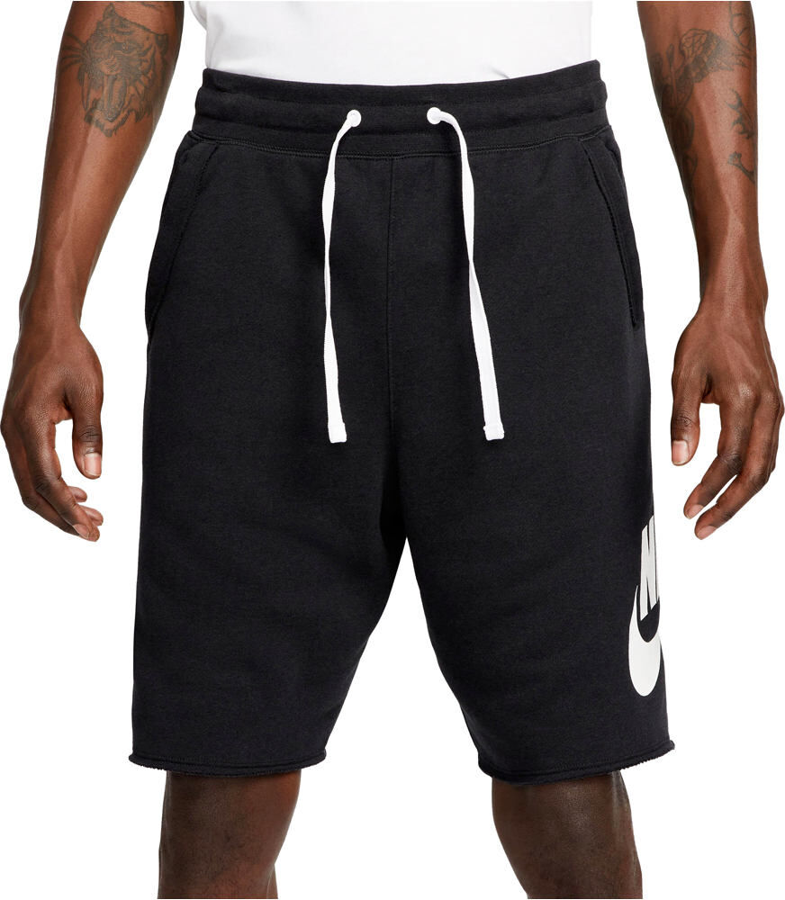 Nike club alumni bermudas hombre Negro (S)