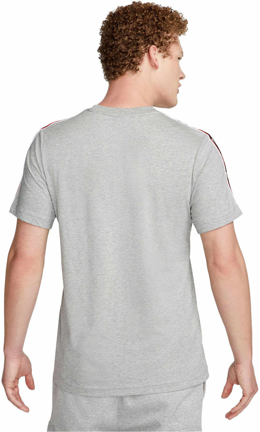 Nike repeat camiseta manga corta hombre Gris (L)