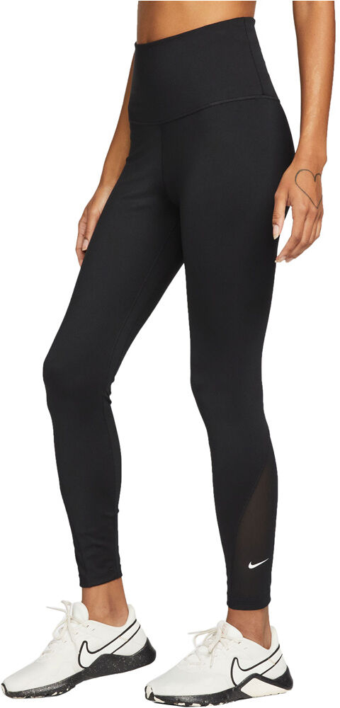 Nike dri-fit one 7/8 pantalones y mallas largas fitness mujer Negro (L)