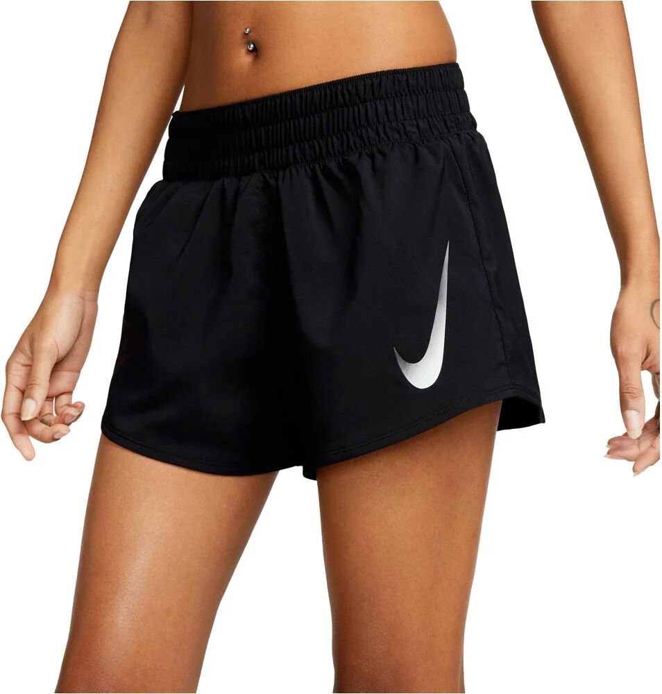 Nike swoosh veneer pantalón running mujer Negro (XL)