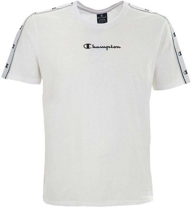 Champion tape crewneck t-shirt camiseta manga corta hombre Blanco (L)