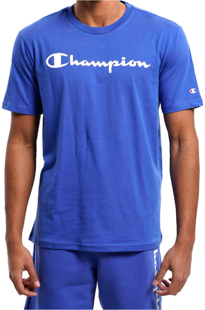 Champion classic camiseta manga corta hombre Azul (XL)