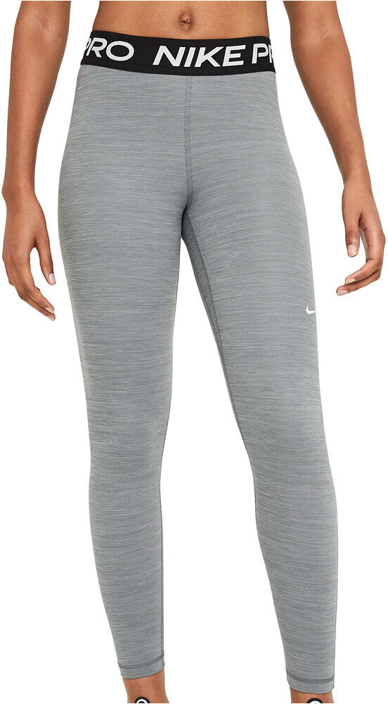 Nike pro 365 pantalones y mallas largas fitness mujer Gris (L)