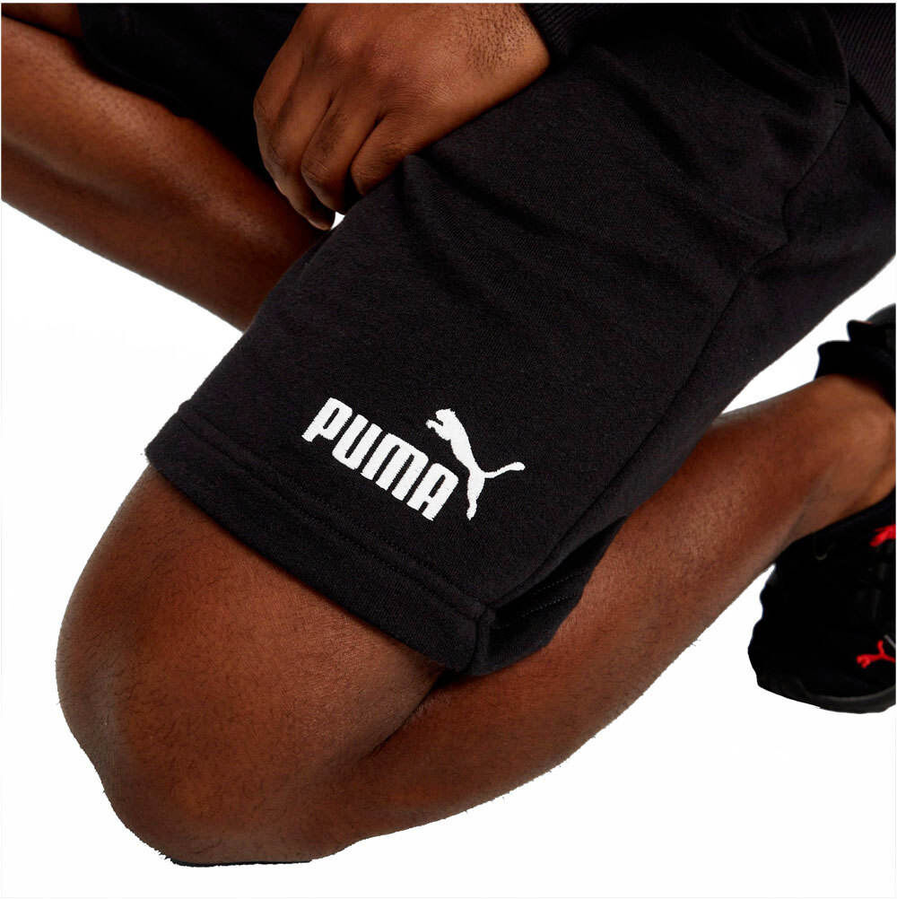 Puma essentials elevated bermudas hombre Negro (L)