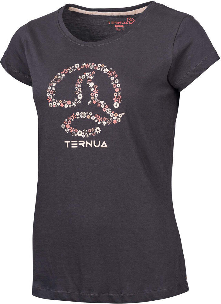 Ternua lutni camiseta montaña manga corta mujer Gris (XS)