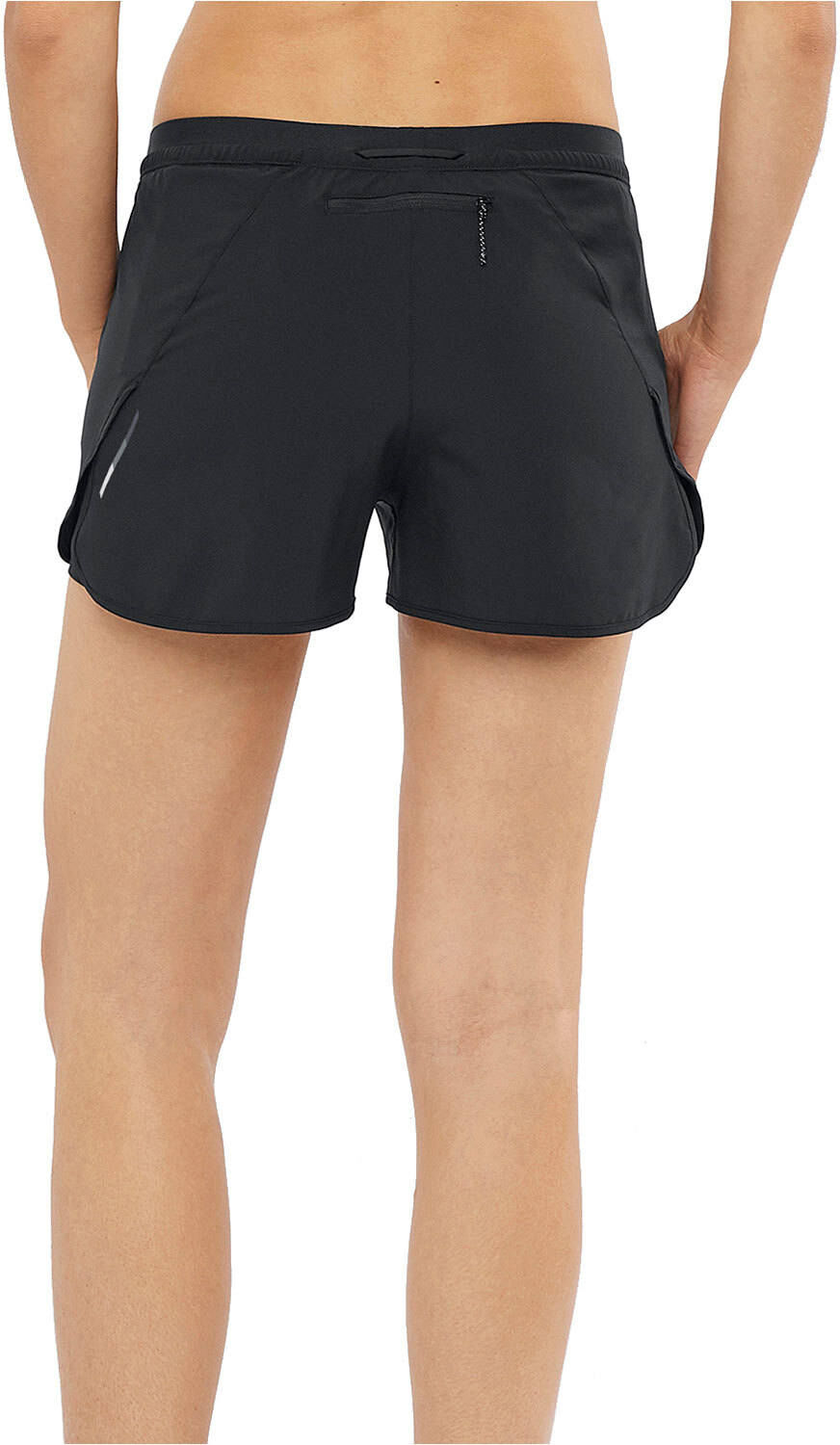 Salomon cross 2in1 short pantalones cortos trail running mujer Negro (L)