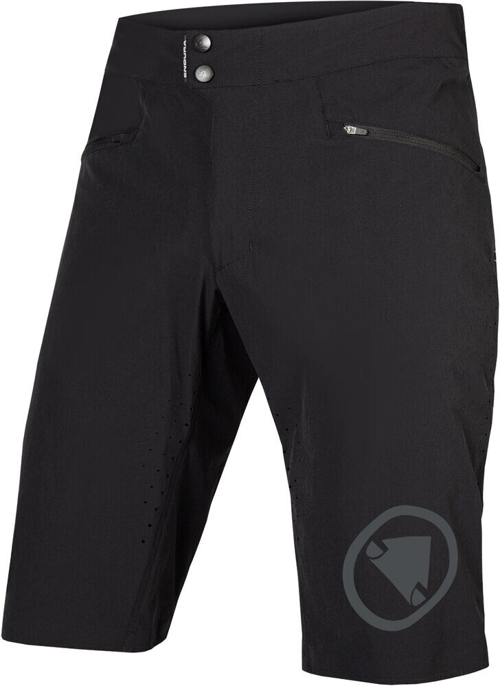 Endura singletrack lite pantalón corto ciclismo hombre Negro (L)