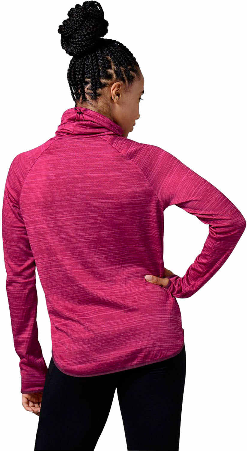 Odlo run easy warm camiseta térmica manga larga mujer Rosa (S)