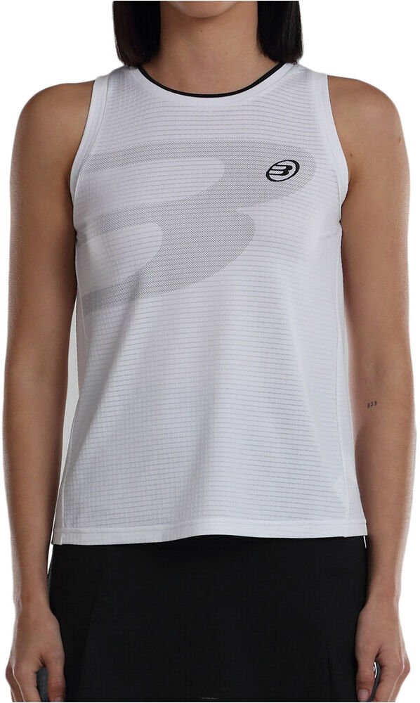 Bullpadel yema camiseta tenis manga corta mujer Blanco (L)