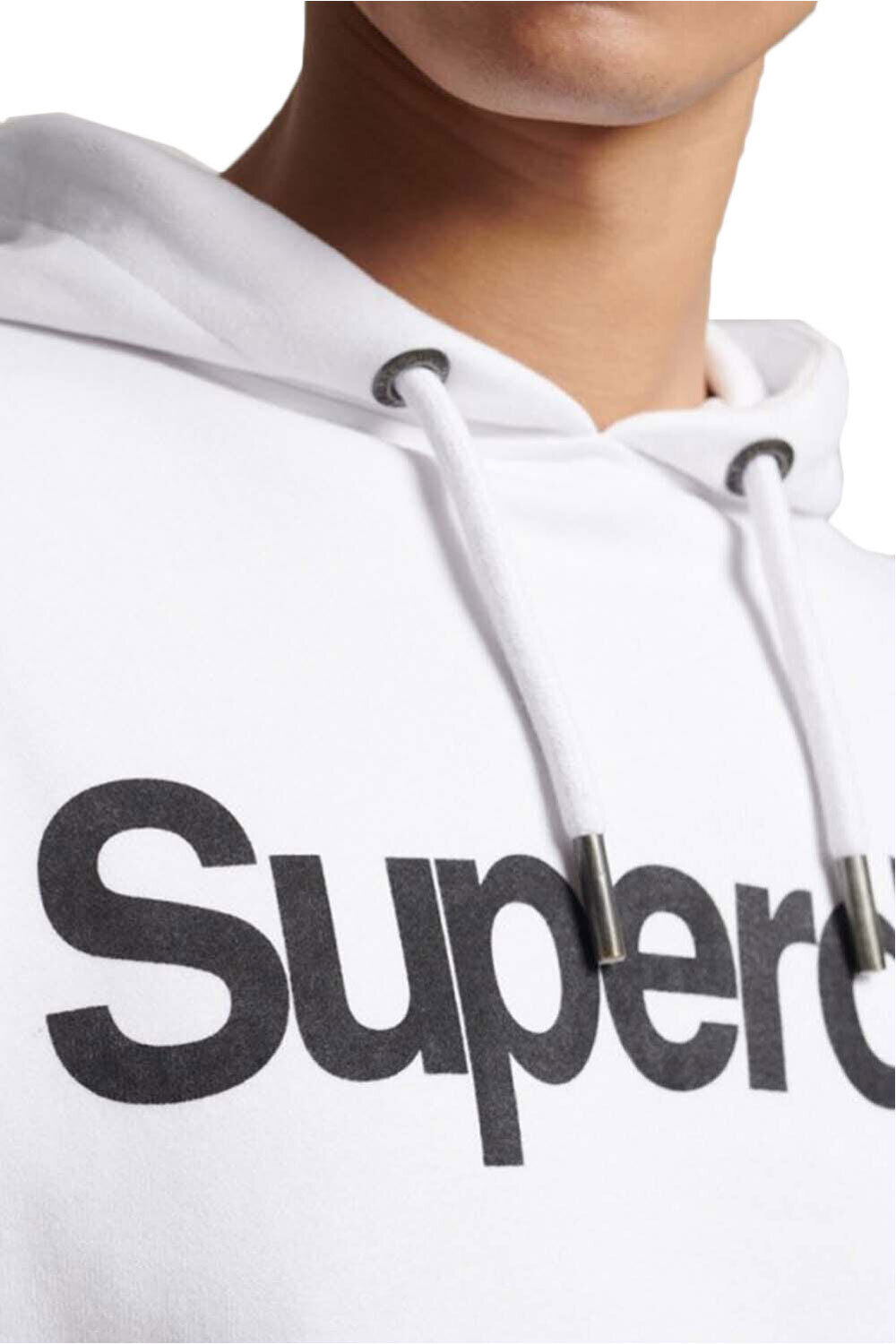 Superdry logo core sudadera hombre Blanco (L)