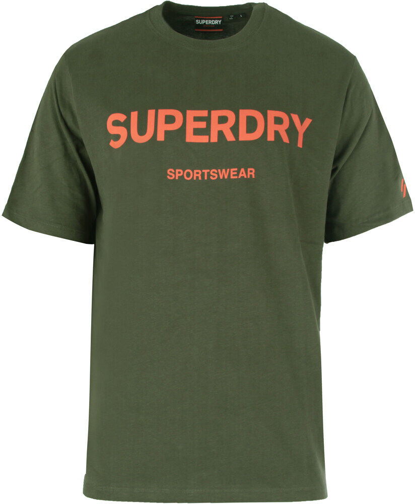 Superdry code core sport camiseta manga corta hombre Gris (L)