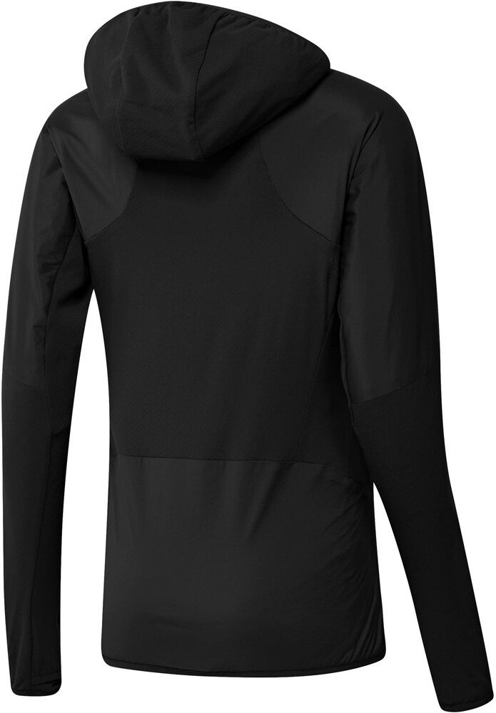 Adidas techrock ultralight 1/2-zip fleece con capucha camiseta montaña manga corta mujer Negro (M)