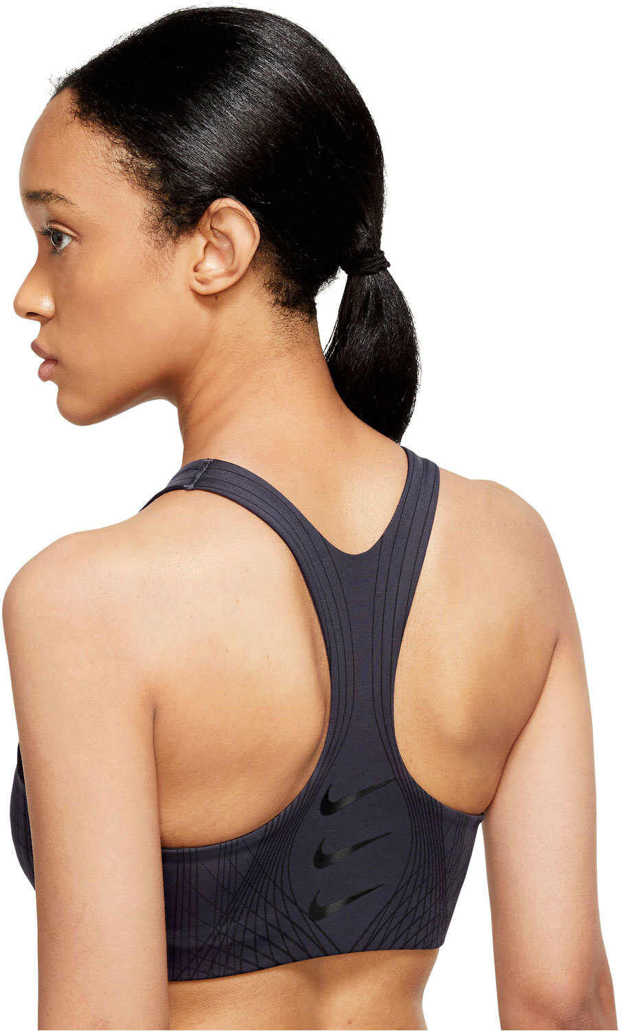 Nike swoosh body running mujer Negro (S)